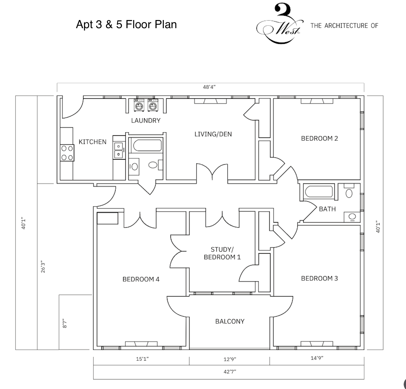 Apartment 5 floor plan